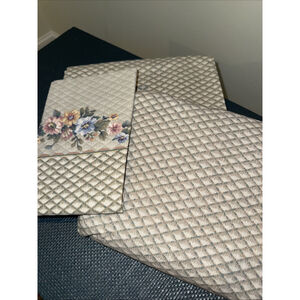 Westpoint Stevens Floral Trellis Twin Sheet Set New Cotton Blend No Iron Vintage